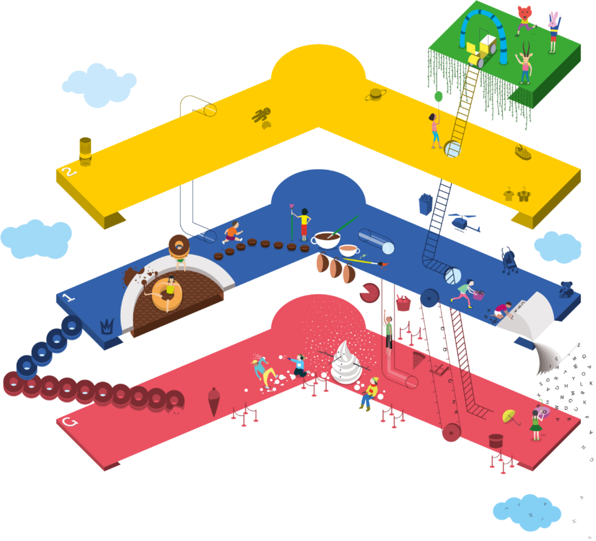 Select Citywalk Illustration