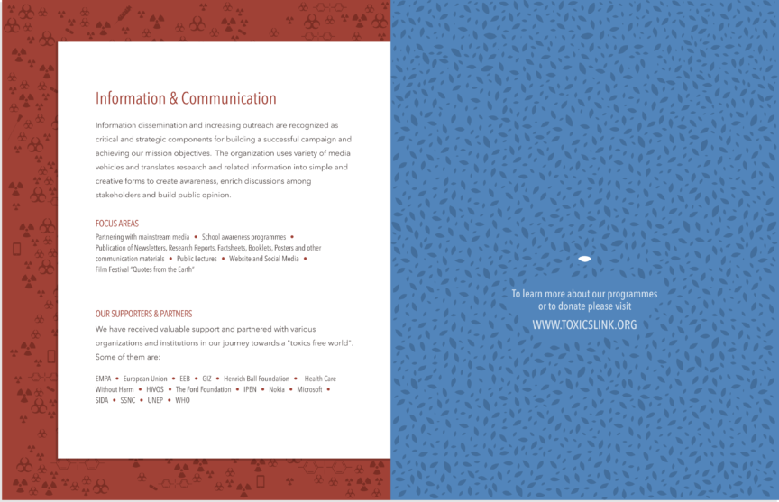 Toxics Link Brochure 5
