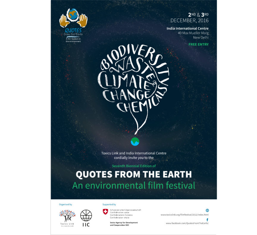 Toxics Link Filmfestival Poster